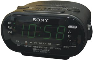 DVR Alarm Clock Color Hidden Camera