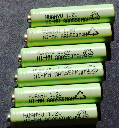 Replacement set of 6-NiMH Batteries.