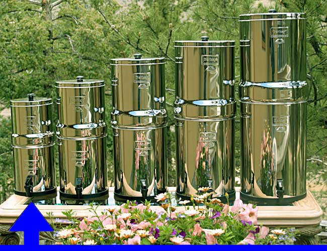 Travel Berkey� Stainless Steel Water Purifier